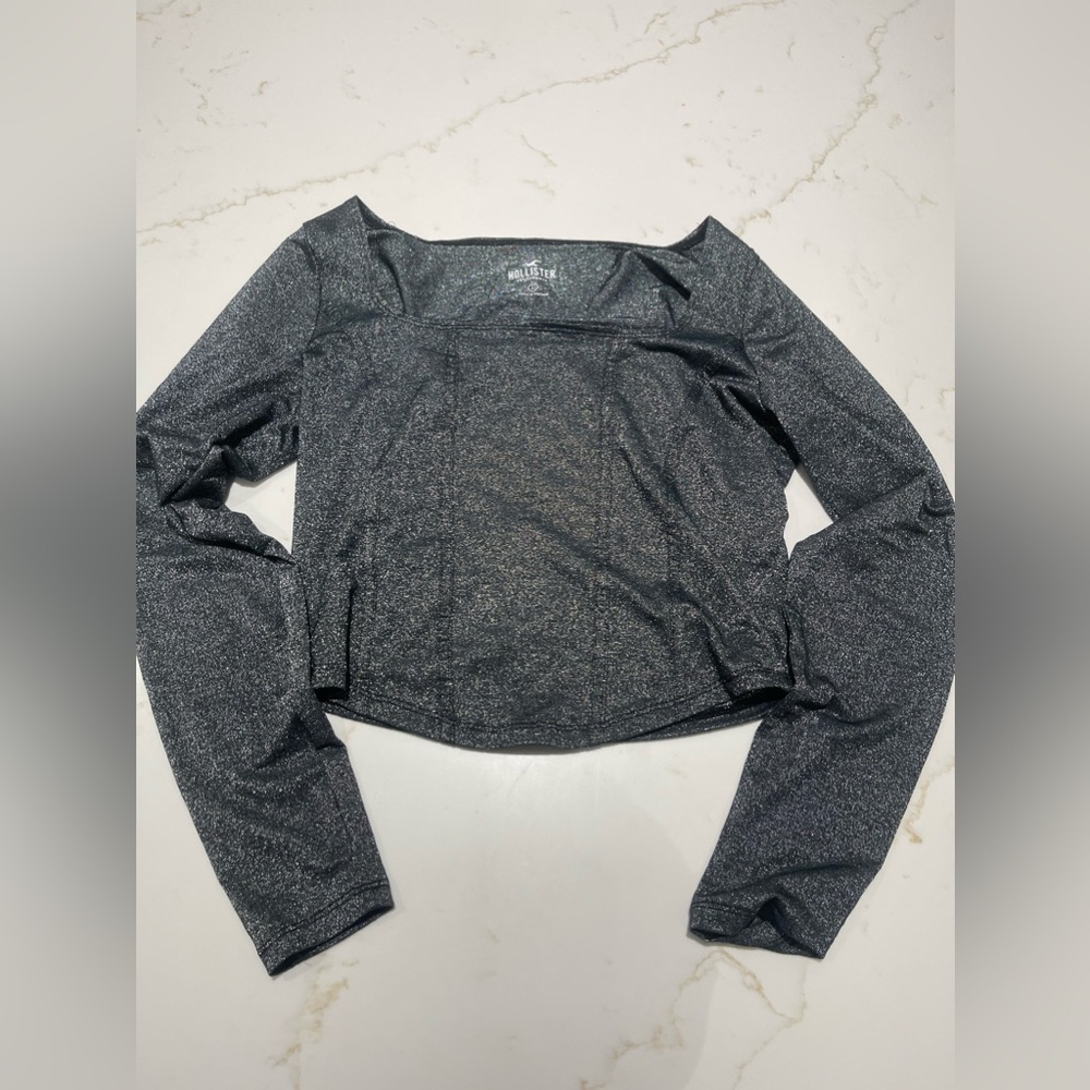 Hollister sparkly shirt